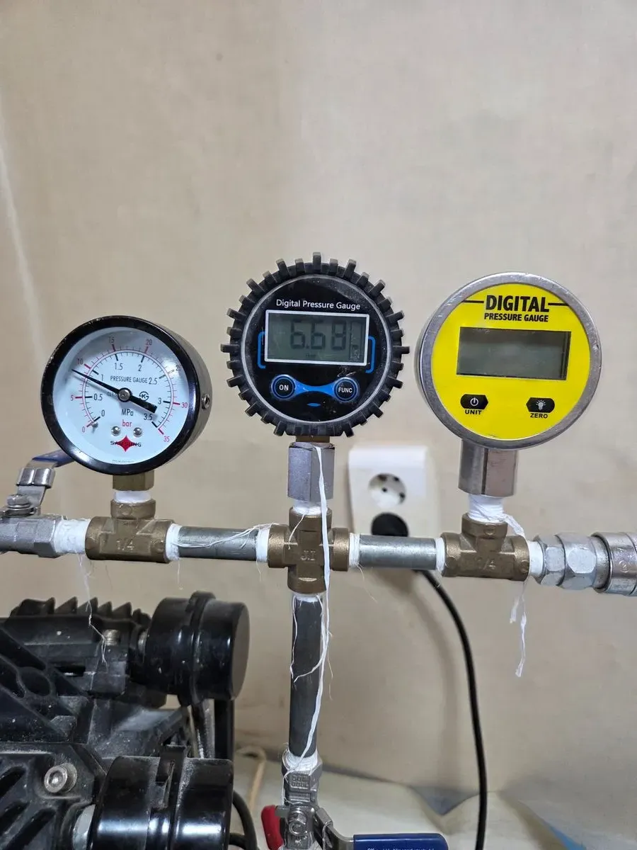 공압 테스트기 장비